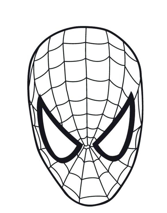 580x741 Spiderman Drawing Step