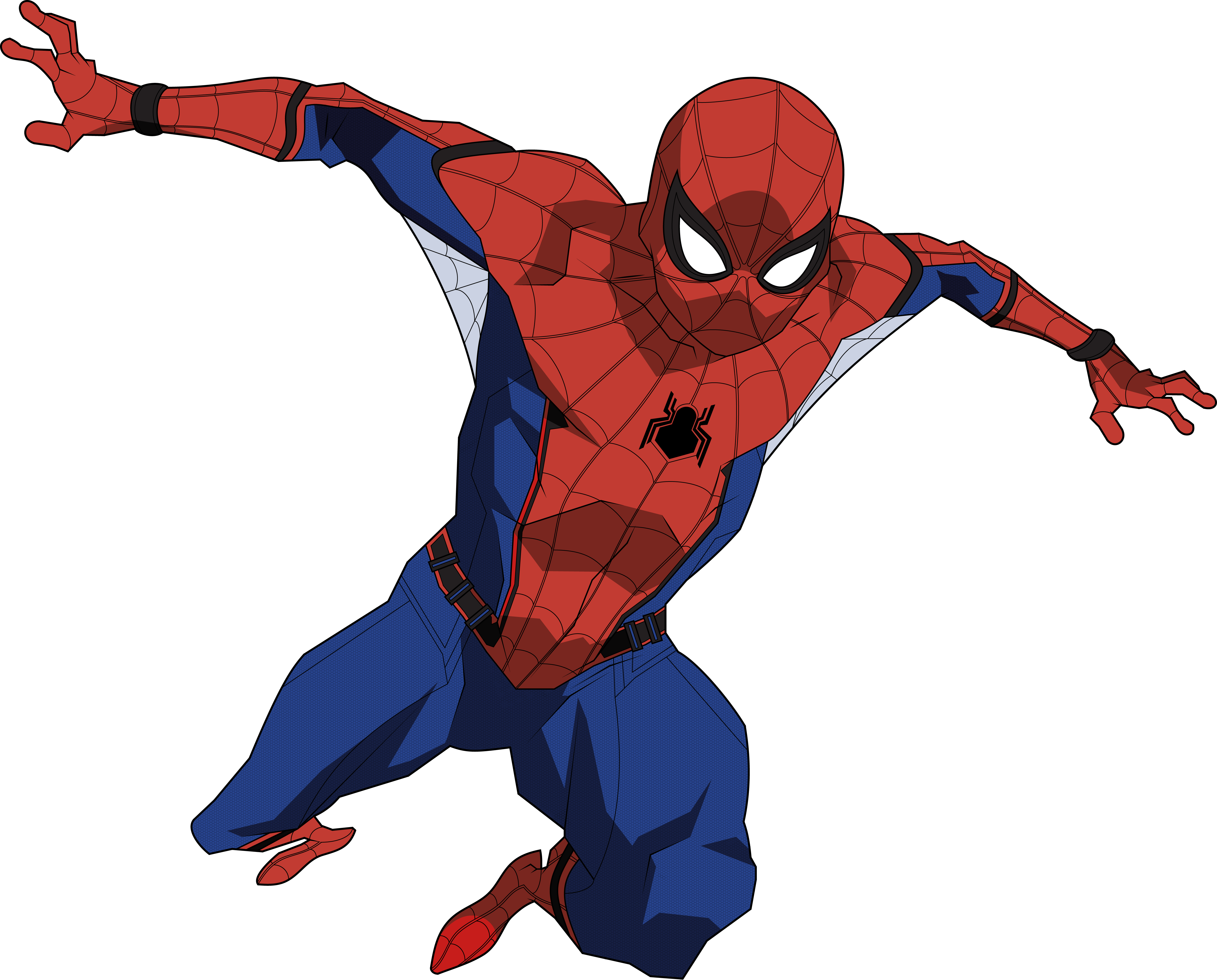 5112x4116 Spider Man Drawing Dynamic Poses