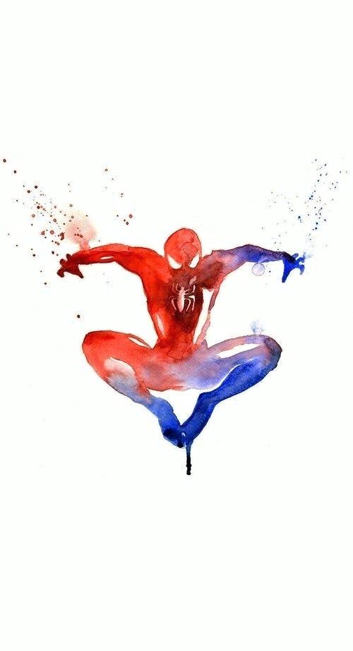 500x922 Spider Man Paint Art Description Spiderman Painting Games