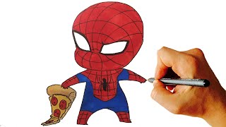 320x180 How To Draw Chibi Spiderman