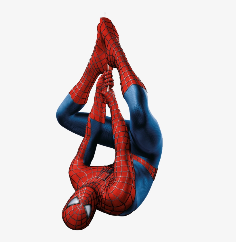820x842 Spiderman Hanging Upside Down Png Image Transparent Png Free