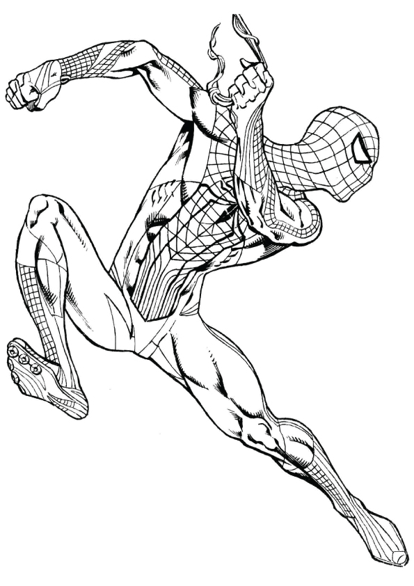 595x842 Free Printable Spiderman Images Coloring Pages Coloring For Kids