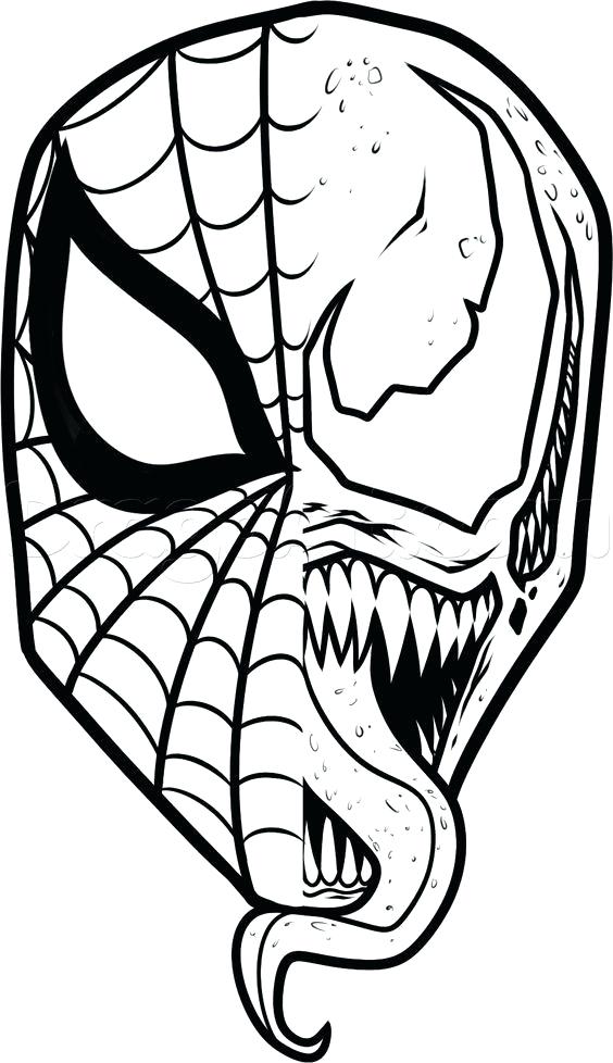 564x978 How To Draw Spiderman How To Draw And Venom Step How To Draw