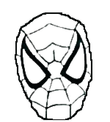 450x500 Spider Mans Mask Tutorial