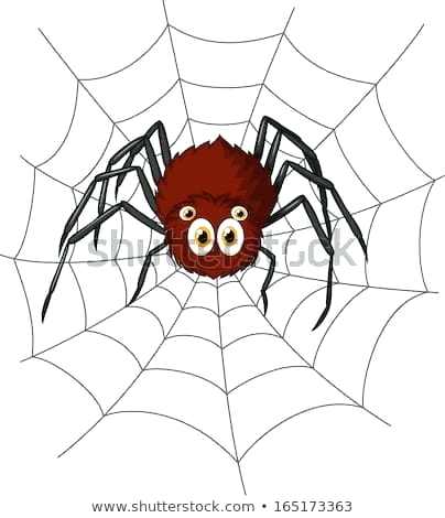 404x470 Cute Spider Drawing