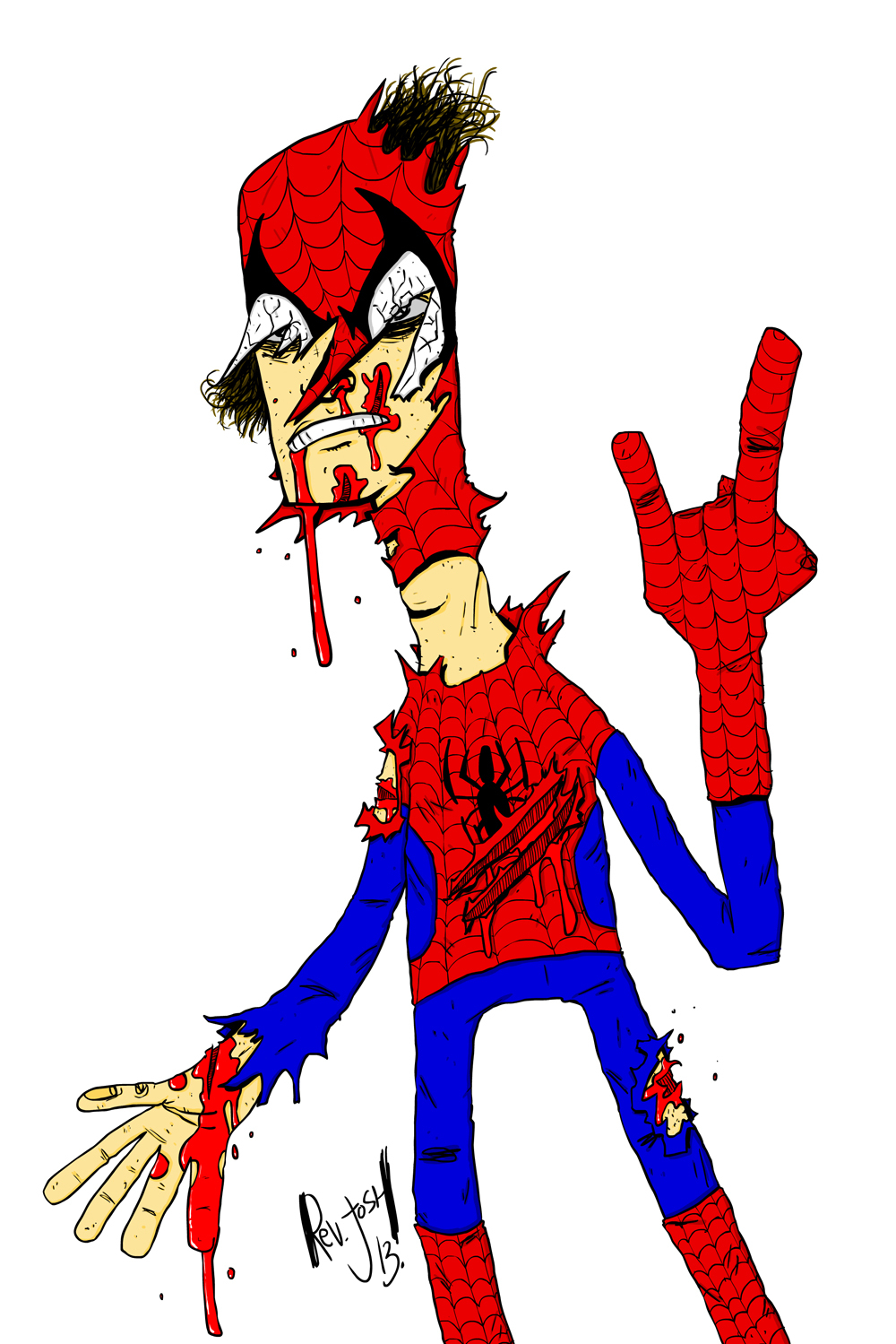 1000x1499 Spiderman Cartoon Drawing Flash Cartoon Drawing Drawn Spider Man