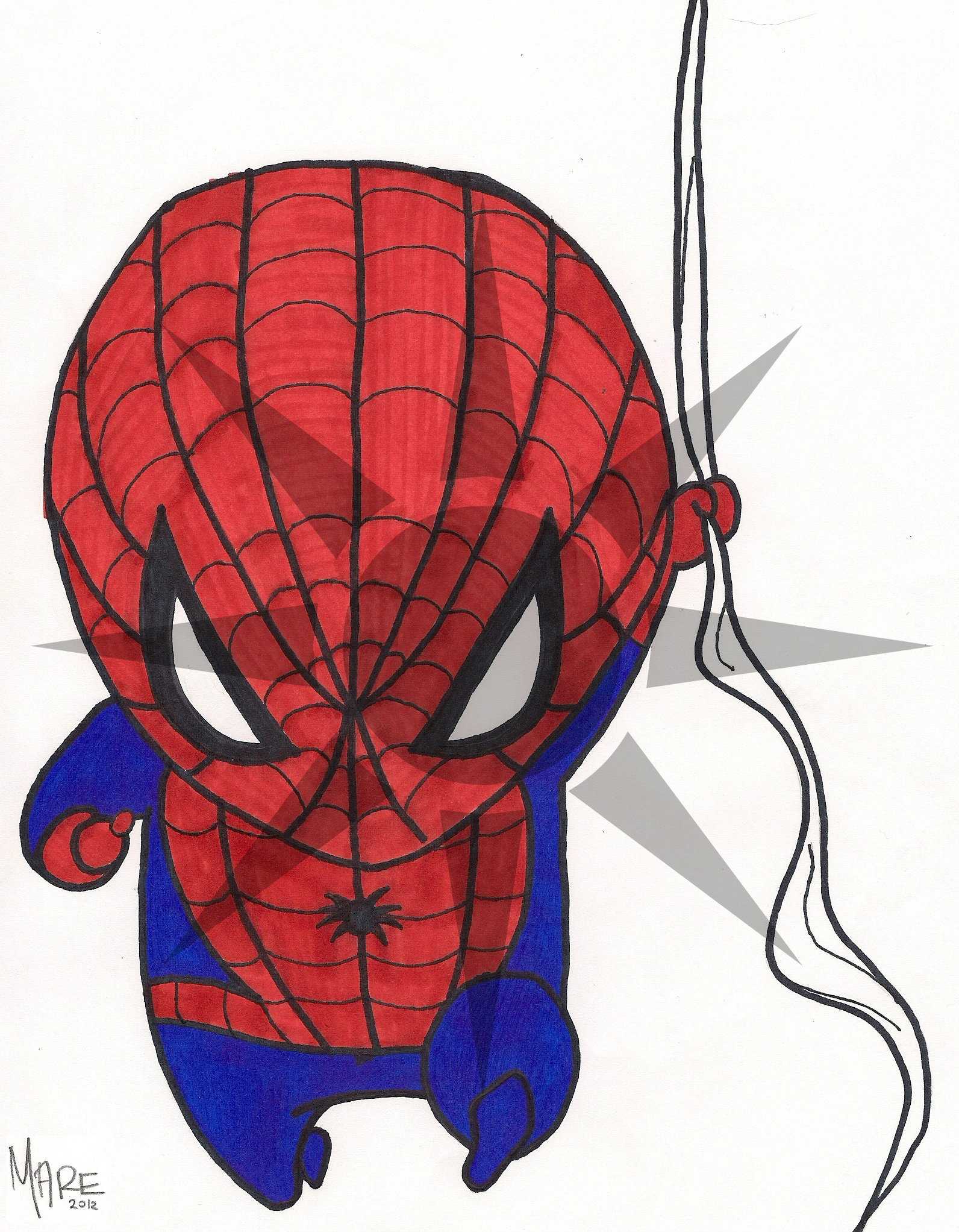 1592x2044 Face Drawing Man Spiderman Drawing