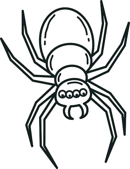 426x550 Simple Spider Drawing Simple Spiderman Face Drawing Cameronblack