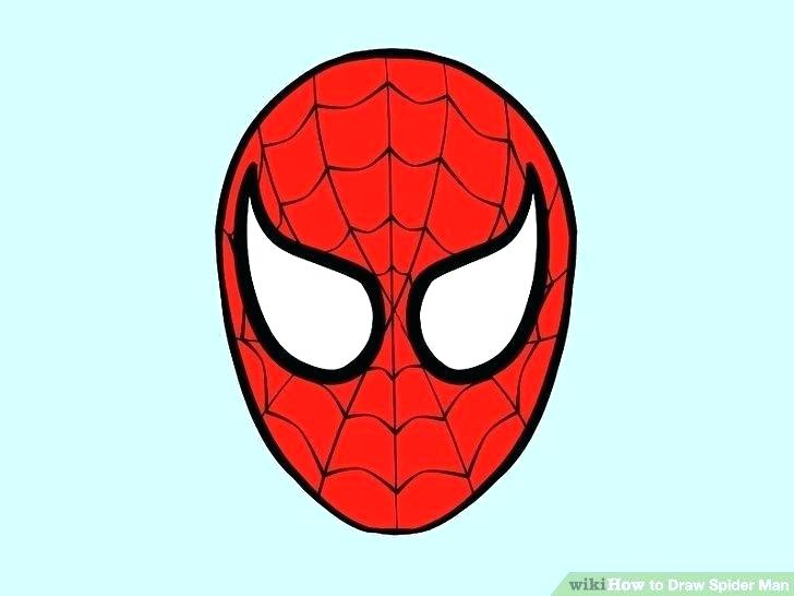 728x546 Spiderman Drawing Step