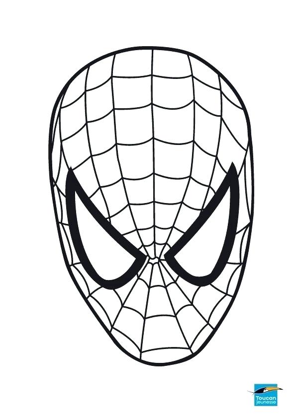 595x842 How To Draw Spiderman Mask How To Draw Spiderman Mask Step