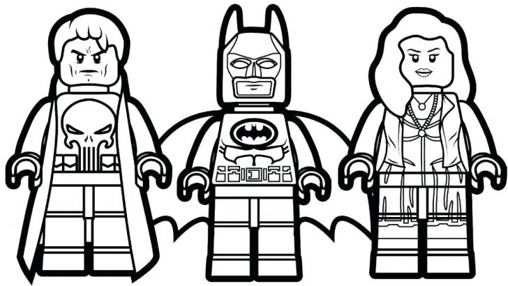 728x410 Lego Batman Villain Coloring Pages Marvel Heroes Colouring Movie