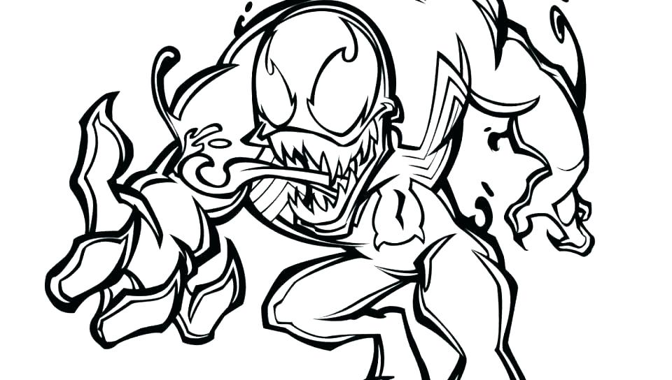 960x544 Spiderman Venom Coloring Pages Coloring
