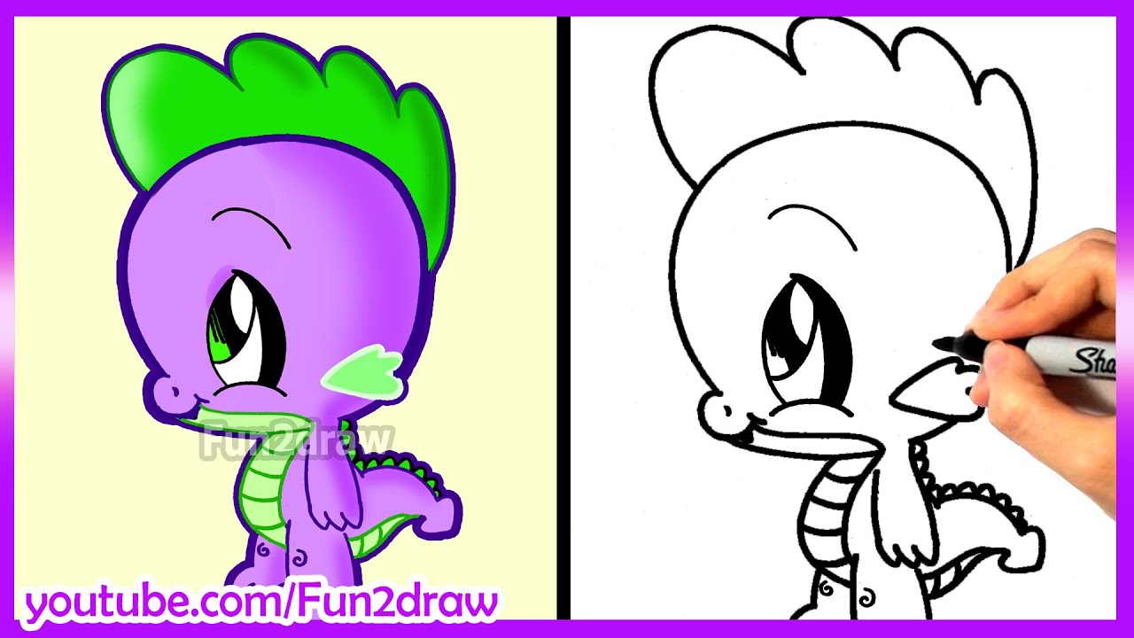 1280x720 How To Draw A Super Cute Spike