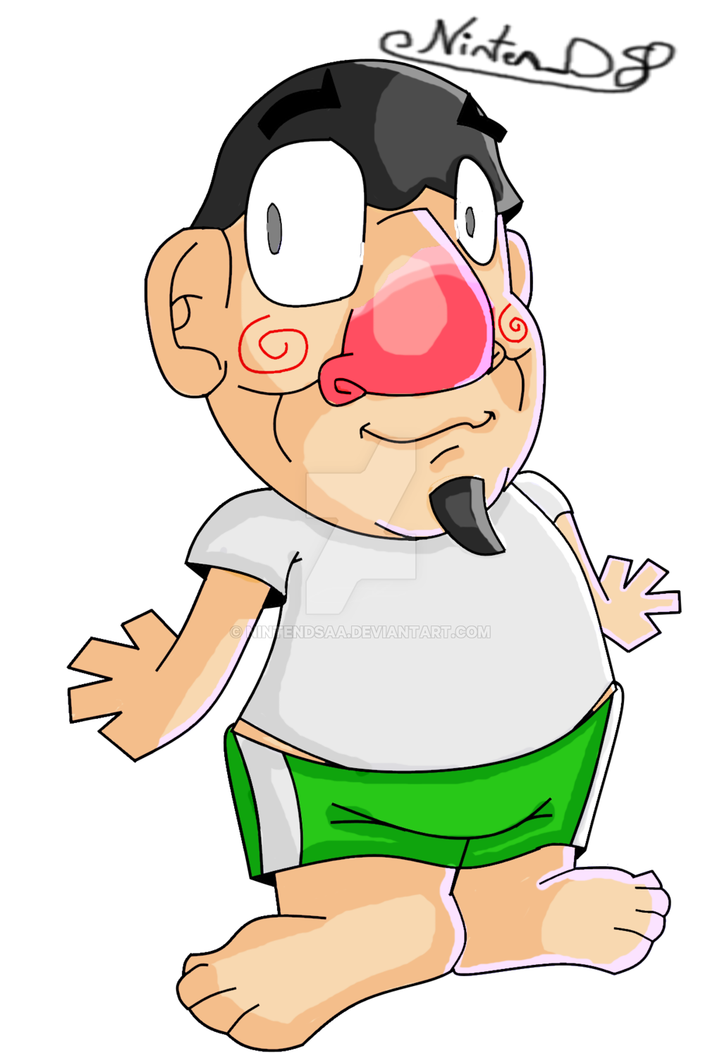 1024x1493 Drawing Tingle Without Suit