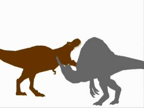 480x360 psycospot battlestyrannosaurus rex vs spinosaurus