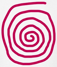 190x222 Drawing Spiral Design Men's T Shirt Spreadshirt