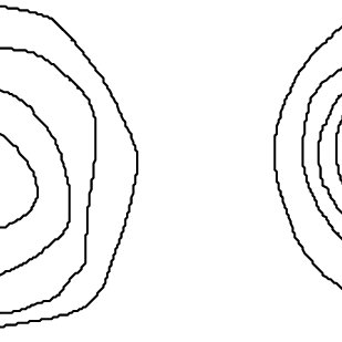309x309 Spiral Curves Drawn With Left Non Dominant And Right Dominant