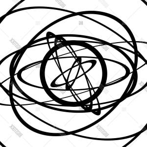 300x300 Stock Vector Squigglec Squiggly Circlesc Ovalsc Lines Spiral Made