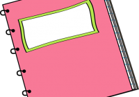 200x140 Vector Art Spiral Notebook Clipart Drawing Gograph