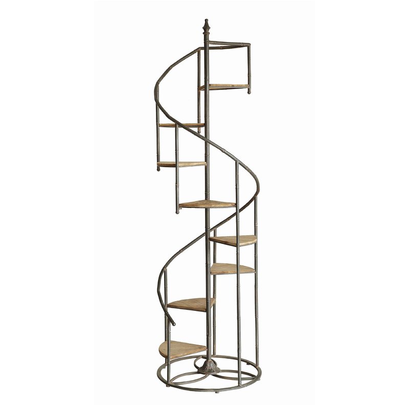 800x800 Laurel Foundry Modern Farmhouse Shauna Spiral Staircase Etagere