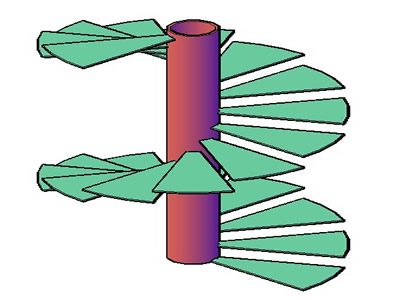 400x300 Spiral Stairs In Form In Autocad Cad Download