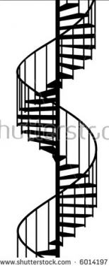 154x381 Collection Of Free Stairs Clipart Spiral Stair Amusement