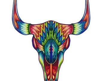 340x270 Spirit Bear Drawing Visionary Art Print Color Print Etsy