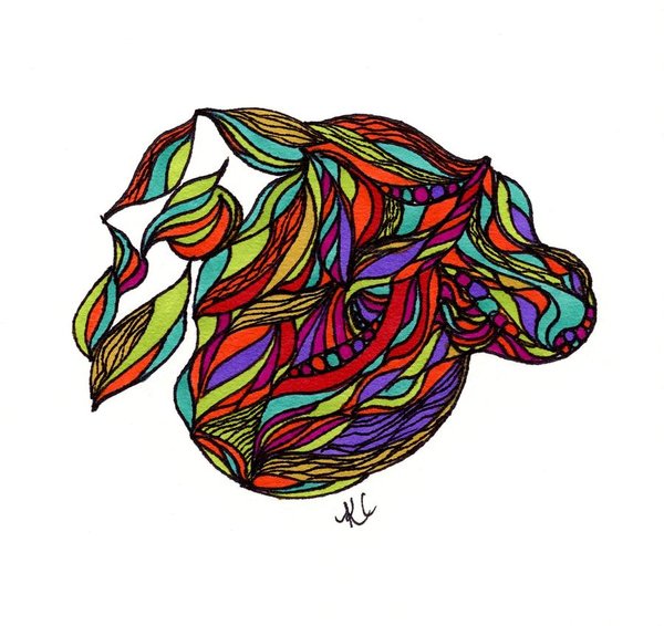 600x566 Spirit Horse Drawings Fine Art America