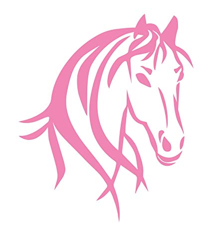 425x474 Horse Truck Decal For Women Is Large Outdoor Vinyl