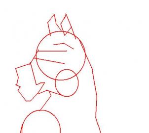 302x271 How To Draw Spirit, Step