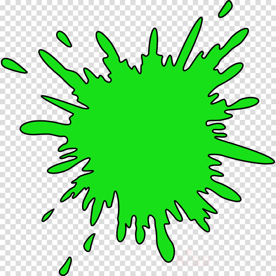 900x900 Splash, Drawing, Green, Transparent Png Image Clipart Free Download