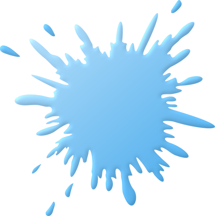 745x750 Computer Icons Splash Blue Drawing Color Cc0