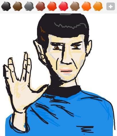 408x474 Spock Drawings