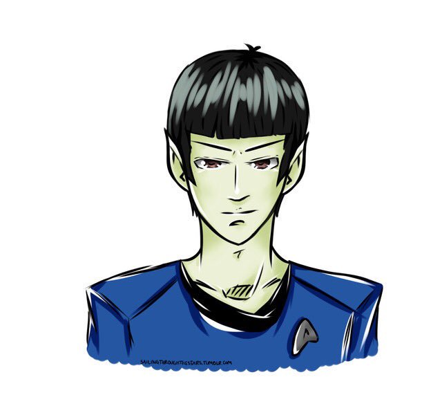 640x597 Spockfanart Hashtag On Twitter