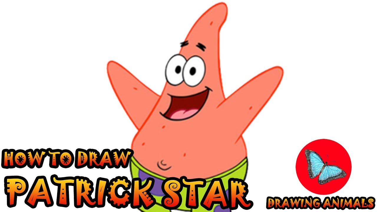 1280x720 How To Draw Patrick Star From Spongebob Squarepants Coloring