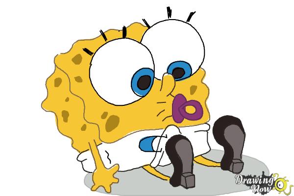 600x400 How To Draw Baby Spongebob Squarepants