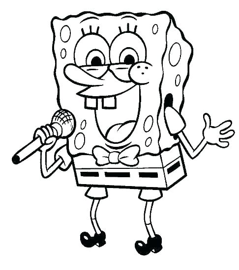 486x550 Spongebob Print