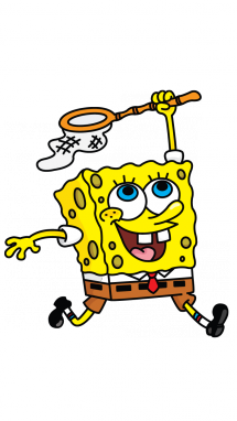 215x382 How To Draw Spongebob Squarepants, Cartoons, Easy Step
