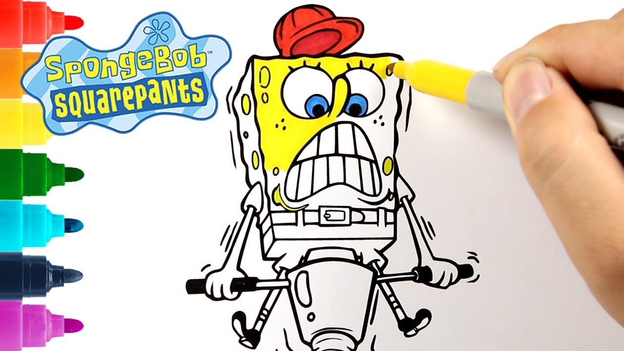 1280x720 Spongebob Squarepants Coloring Pages For Kids