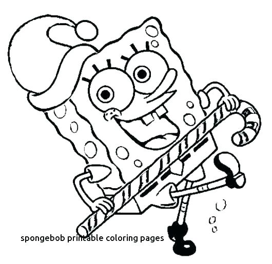 530x515 Spongebob Coloring Pages To Print Coloring Pages Spongebob
