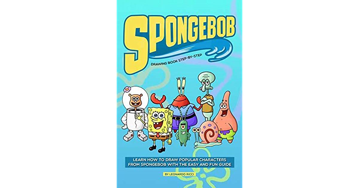 1200x630 Spongebob Drawing Book Step