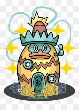 260x360 Spongebob House Png