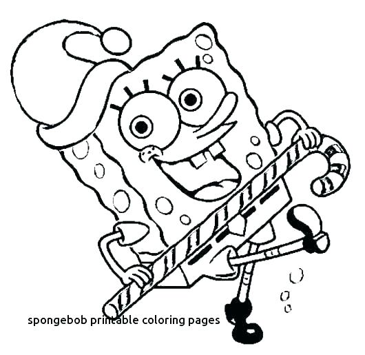 530x515 Spongebob Squarepants Christmas Coloring Pages Games Best For Kids