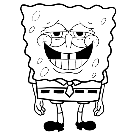 450x450 How To Draw Spongebob Squarepants Lessons Drawing For Kids