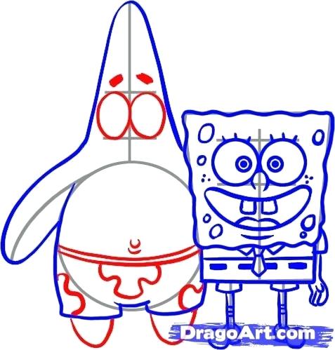 477x499 How Do You Draw Spongebob