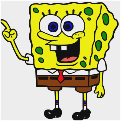 Spongebob Squarepants Drawing | Free download on ClipArtMag