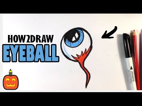 480x360 How To Draw A Spooky Eyeball