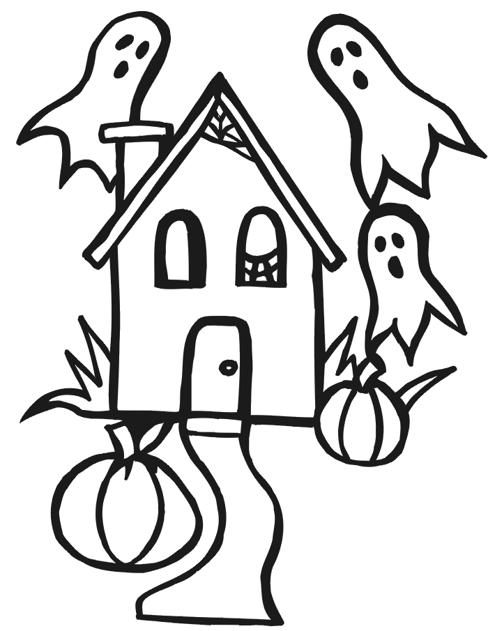 700x905 Halloween House Drawing Halloween Holidays Wizard