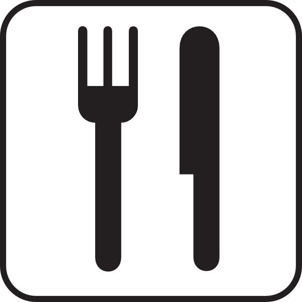 600x600 Fork And Spoon Clip Art Free Vector In Open Office Drawing
