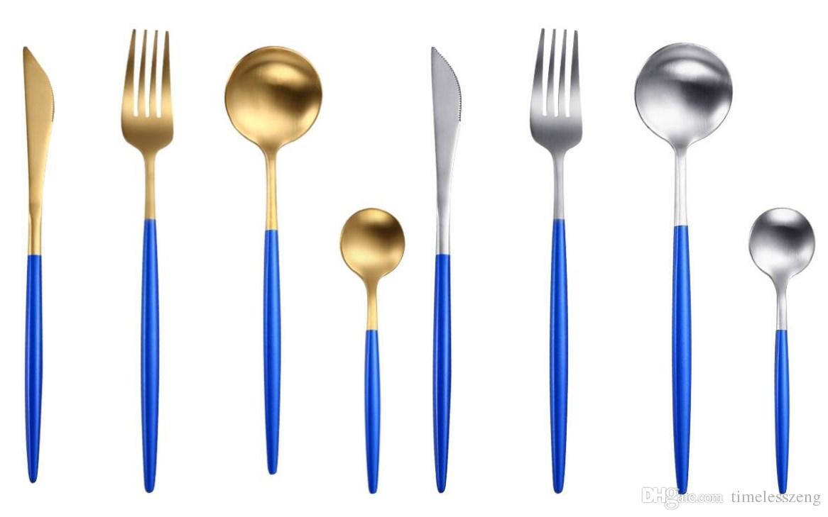 1166x729 Portugal Design Pointed Tail Cutlery Set Stainless Steel